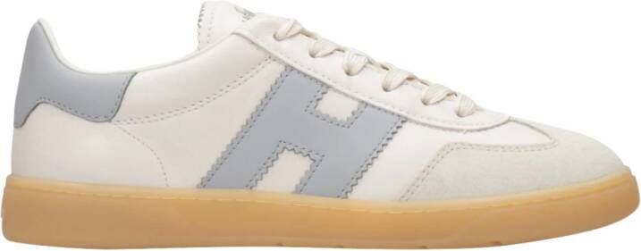 Hogan Blauw Roomleer Sneakers