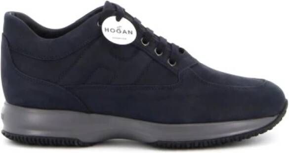 Hogan Blauwe Interactive Sneakers voor Heren Blauw Heren