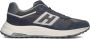 HOGAN Sneakers Heren Mesh Combi Runner Maat: 44 Materiaal: Suède Kleur: Blauw - Thumbnail 1