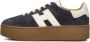 Hogan Blauwe Lage Top Veterschoenen - Thumbnail 1