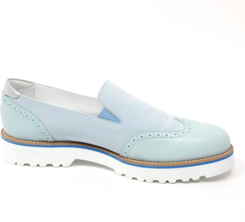 Hogan Blauwe loafer schoen gemaakt in Italië
