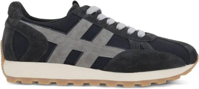 Hogan Blauwe Sneakers A del Teen Paneel Ontwerp