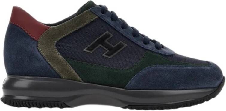 Hogan Blauwe Sneakers Aw23 Blue Heren