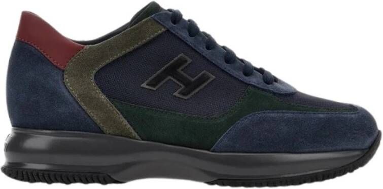 Hogan Blauwe Sneakers Aw23 Multicolor Heren