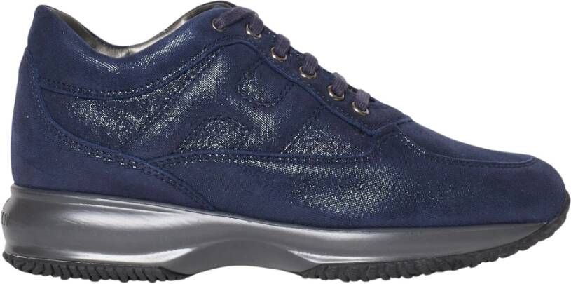 Hogan Blauwe Sneakers Damesschoenen Blue Dames