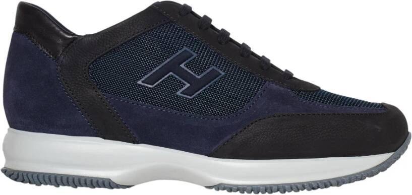 Hogan Blauwe Sneakers Interactieve Stijl Multicolor Heren
