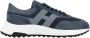 HOGAN Lage Sneakers Heren Hyperlight Allac Nuova Maat: 8 Materiaal: Textiel Kleur: Blauw - Thumbnail 1