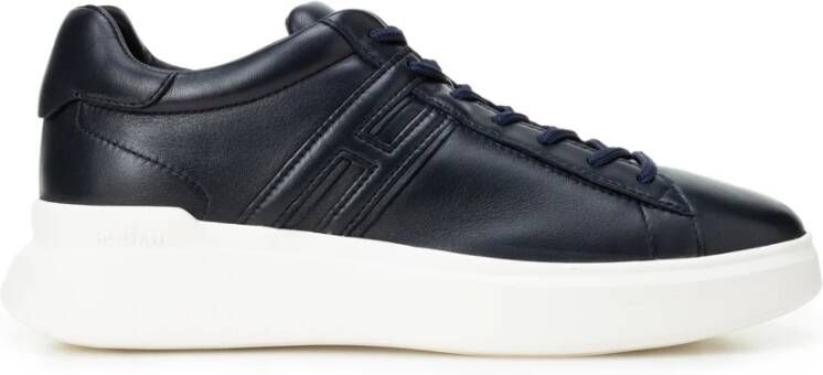 Hogan Blauwe Sneakers met Pinaforemetal Breedte Blauw Heren