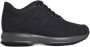 Hogan Blauwe Suède Sneakers met Zichtbare Stiksels Black Heren - Thumbnail 1