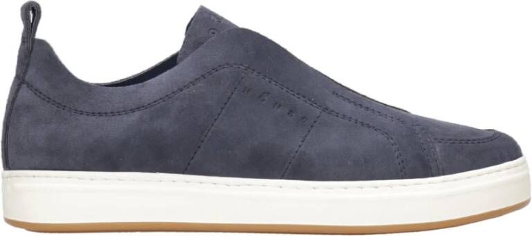 Hogan Blauwe suède sneakers met memory foam