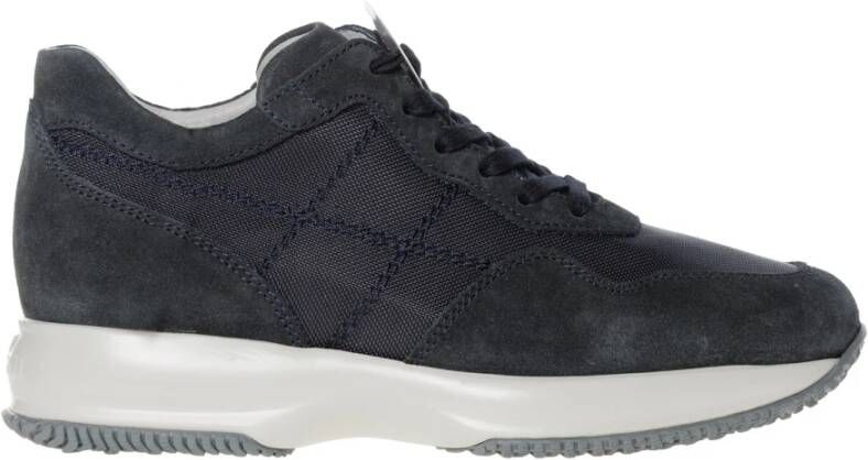 Hogan Blauwe Traditionele Stijl Schoenen Blue Heren