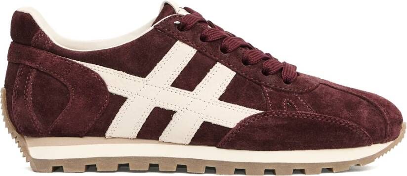 Hogan Bordeaux Sneakers voor Vrouwen