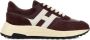 Hogan Bordeaux Vetersluiting Memory Foam Sneakers - Thumbnail 1