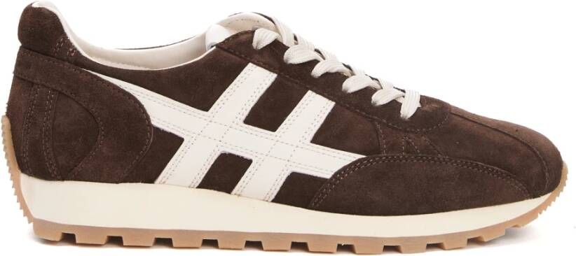Hogan Bruine Hardloopschoenen voor Mannen