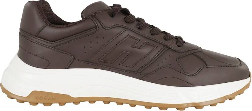 Hogan Bruine Hyperlight Sneakers met Memory Foam