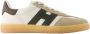 Hogan Bruine Leren Sneakers Ronde Neus - Thumbnail 1