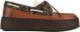 Hogan Bruine Platte Schoenen Barca Stijl - Thumbnail 1