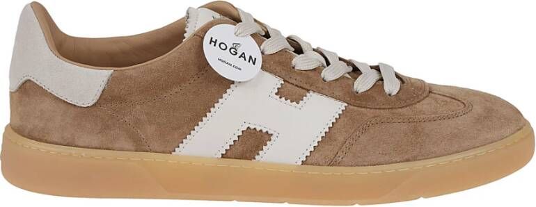 Hogan Bruine Sneakers Aw22 Brown Heren
