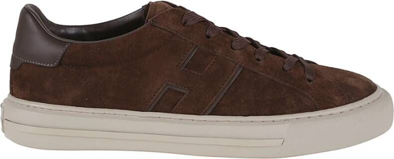 Hogan Bruine Sneakers Comfort Stijl