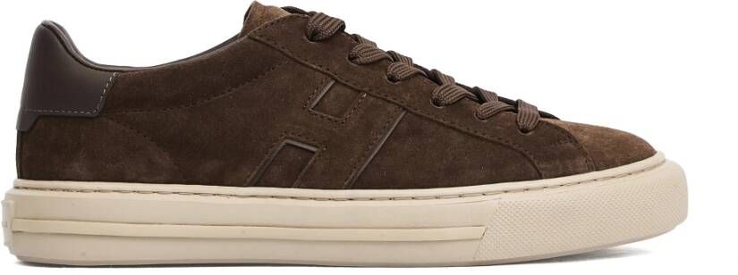 Hogan Bruine Sneakers voor Mannen