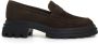 Hogan Bruine Suède Loafers - Thumbnail 1