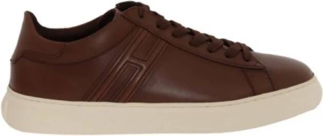 Hogan Bruine Urban Style Sneakers Bruin Heren