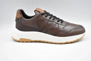 Hogan Bruine Veterschoenen voor Heren Aw23 Bruin Heren