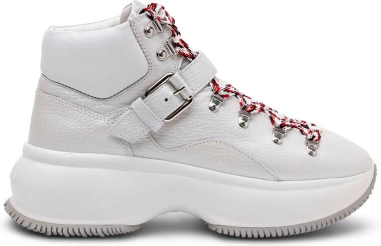 Hogan Buckled High-Top Sneakers