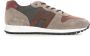 Hogan Canvas en leren sneakers Bruin Heren - Thumbnail 1