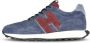 Hogan Casual Multicolor Suède Sneakers Blue Heren - Thumbnail 1