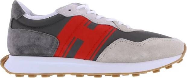 Hogan Casual Leren Sneakers voor Heren Green Heren