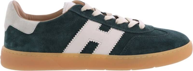 Hogan Cool Allacciato H Sneakers Groen Heren