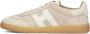 HOGAN Lage Sneakers Dames Cool Allacciato H Maat: 37 Materiaal: Suède Kleur: Beige - Thumbnail 1