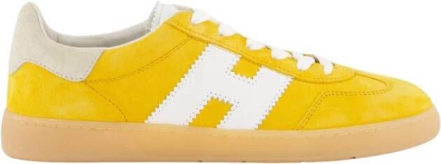 Hogan Coole Blauwe Sneaker Dames Yellow Dames