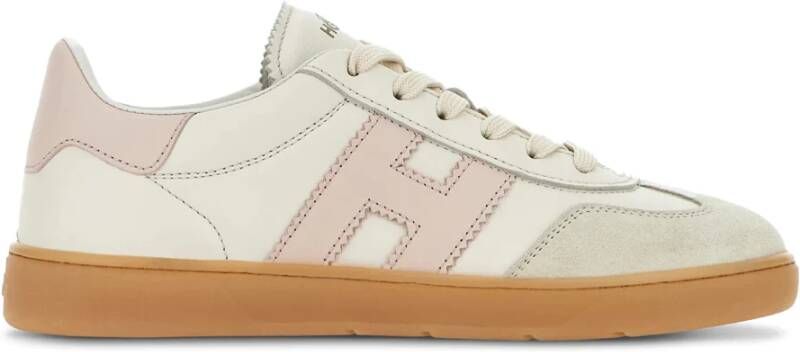 Hogan Coole damessneakers met suède bovenwerk
