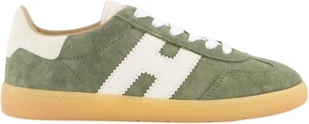 Hogan Coole Groene Sneaker voor Dames