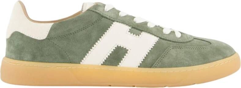 Hogan Coole Groene Sneaker voor Heren