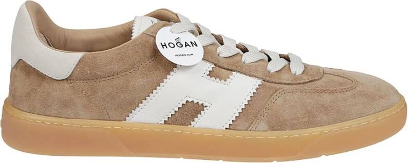 Hogan Coole Sneakers in Cappuccio Ivoor Beige Heren