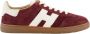 HOGAN Lage Sneakers Dames Cool Allacciato H Maat: 40 Materiaal: Suède Kleur: Bordeaux - Thumbnail 1