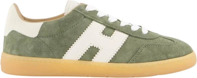 Hogan Low-Top Sneakers Dames Cool Sneaker Groen in groen