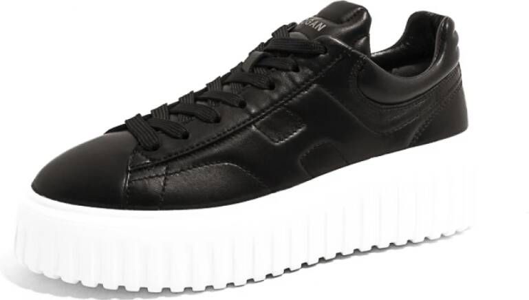 Hogan Dames H-Stripes Schoenen Aw23 Zwart Dames