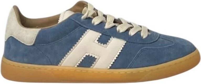 Hogan Denim Sneakers Cool Stijl