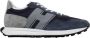 Hogan Donkerblauwe Kalfsleren H601 Low Top Sneakers Blue Heren - Thumbnail 1
