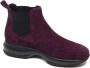 Hogan Donkerpaarse Interactive Chelsea Boot - Thumbnail 1