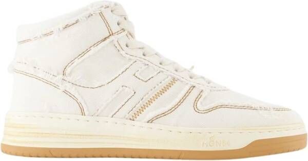 Hogan Dusty Jeans Sneakers Beige Dames