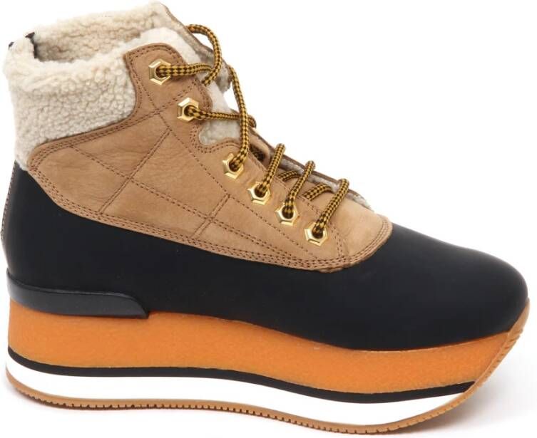 Hogan Eco Fur Boot Shoe Duck Mountain