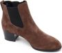 Hogan Elastische Gladde Enkelboot - Thumbnail 1