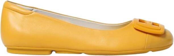 Hogan Elegante leren ballerina`s