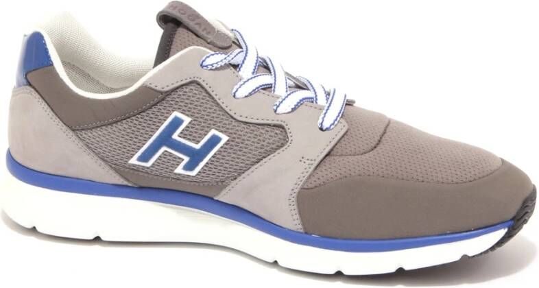 Hogan Flock Sneaker in Grijs Blauw - Foto 2