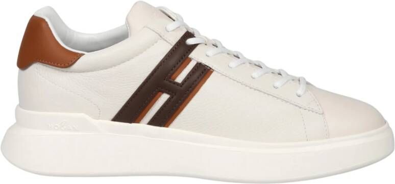 Hogan Gehamerd Leren Sneakers met Memory Foam